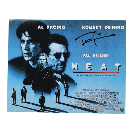 Tom Sizemore Signed Heat Poster Heat