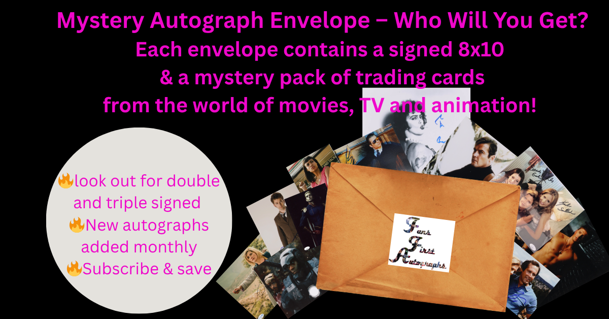 8x10 Pop Culture Autograph Mystery Envelope Mystery Envelope