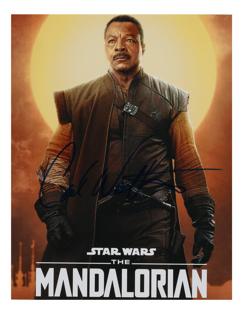 Carl Weathers Signed "The Mandalorian" Star Wars