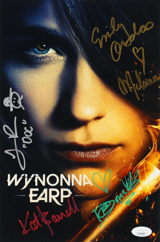 Wynonna Earp cast signed 8x12 Wynonna Earp