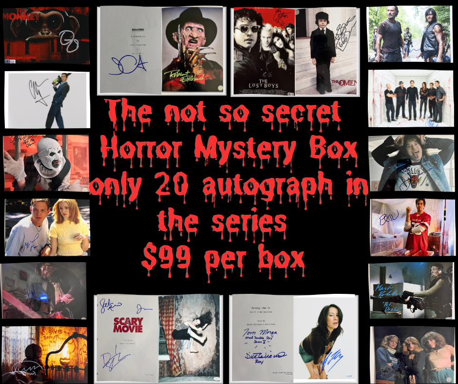 Live Mystery Box Horror Break Mystery Box