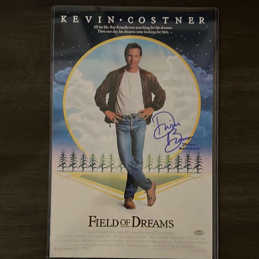 Dwier Brown Signed Field Of Dreams 11x17 poster FansFirst 