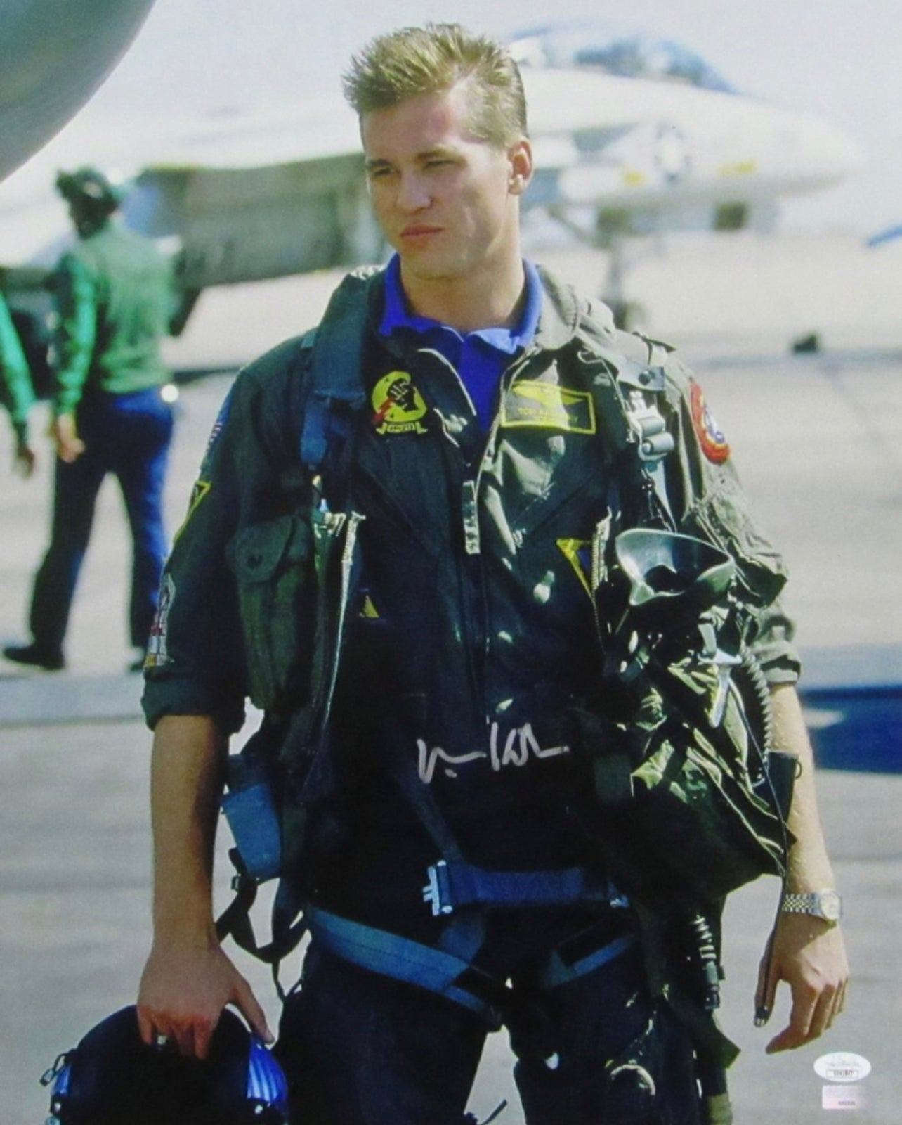 Top Gun - Iceman, Val Kilmer signed 16x20 Top Gun