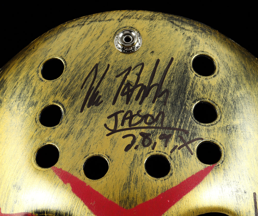 Friday the 13th Hockey Mask signed by 4 Jasons Friday the 13th