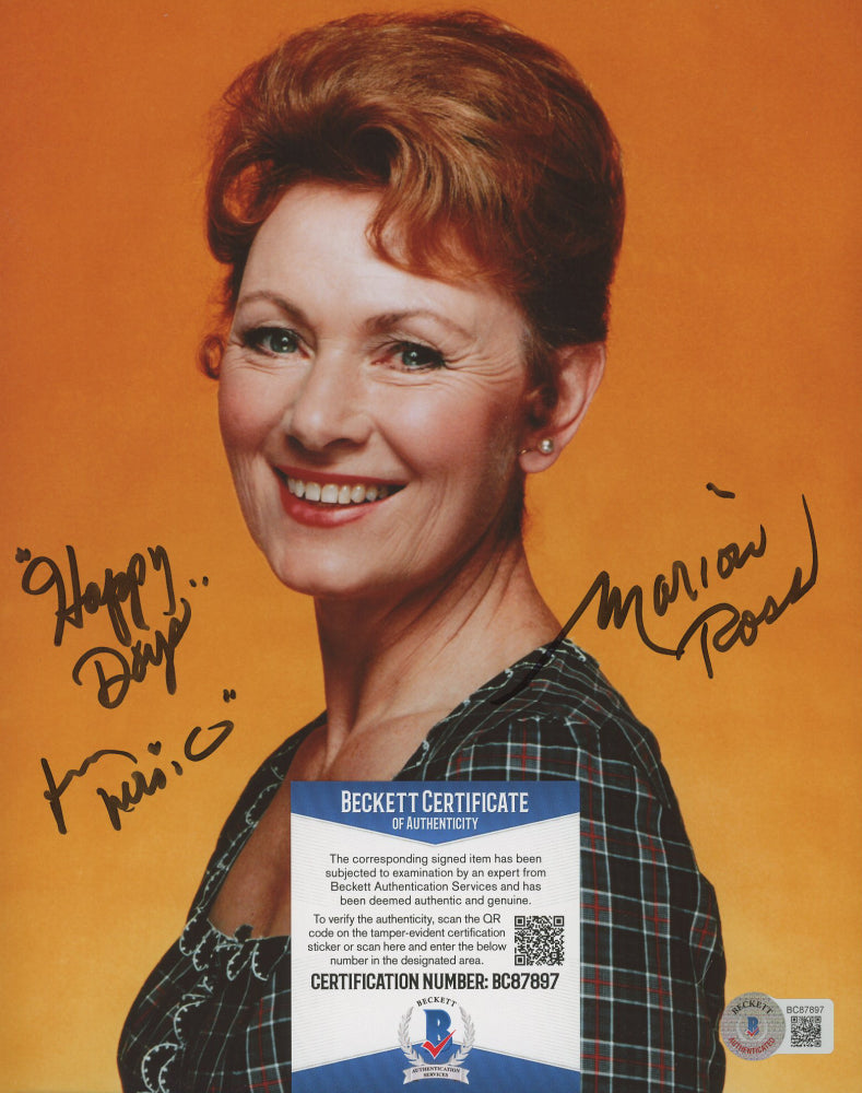 Marion Ross signed Mrs C Happy Days Happy Days