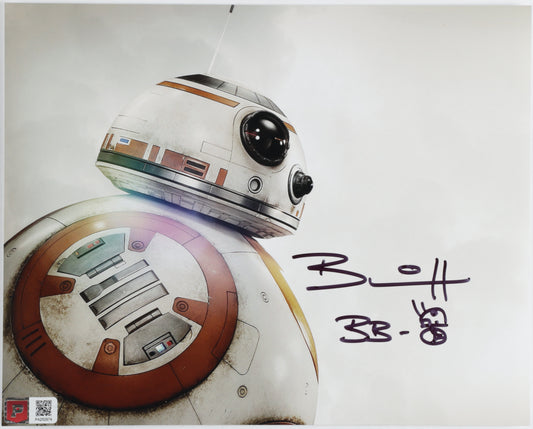 Star Wars - BB8 8x10 signed by Brian Herring Star Wars