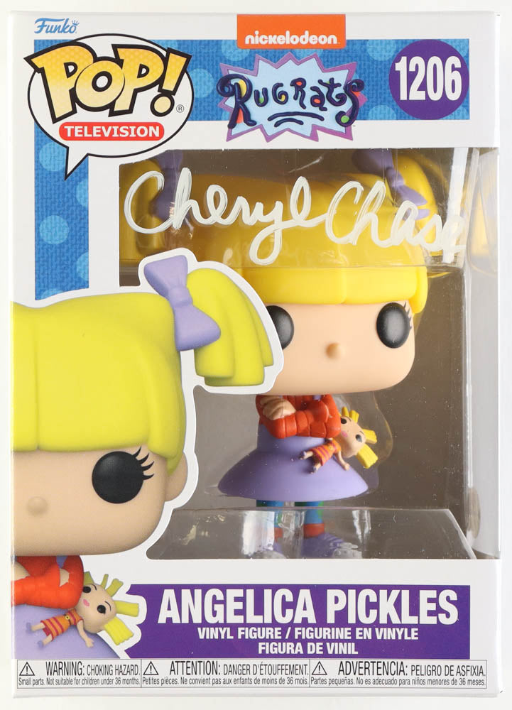 Cheryl Chase Signed Rugrats Funko Pop! Vinyl  #1206 the Rug Rate