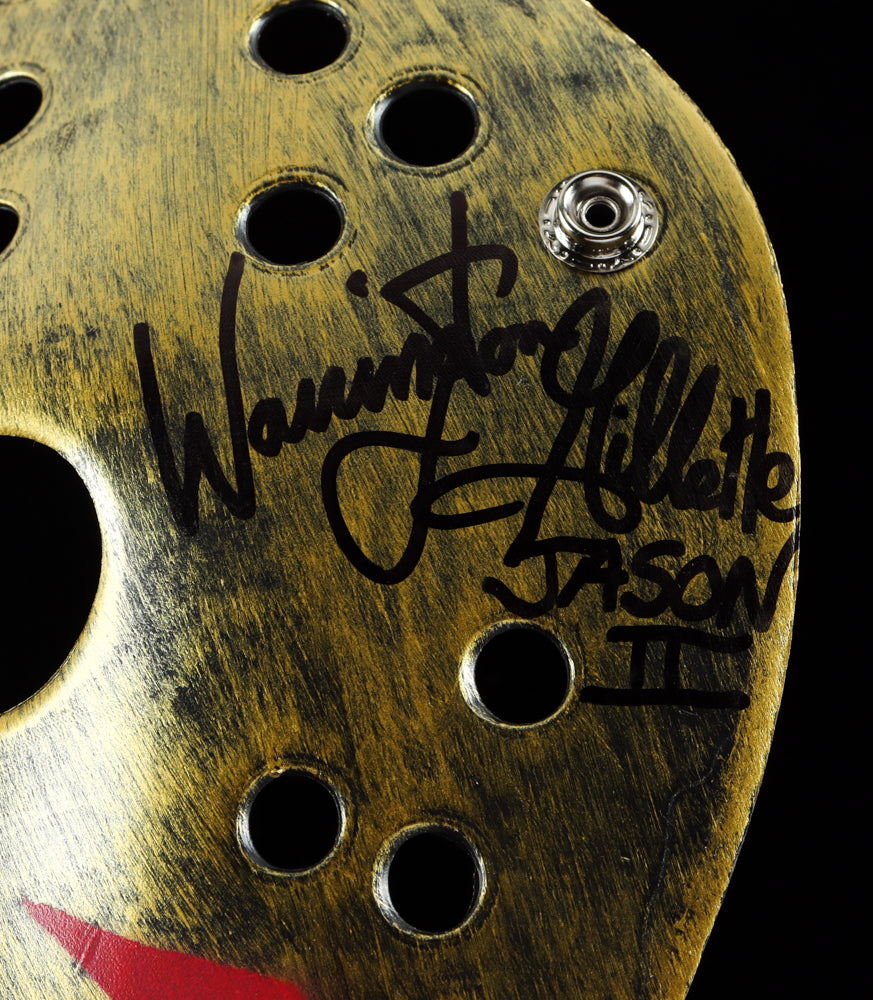 Friday the 13th Hockey Mask signed by 4 Jasons Friday the 13th