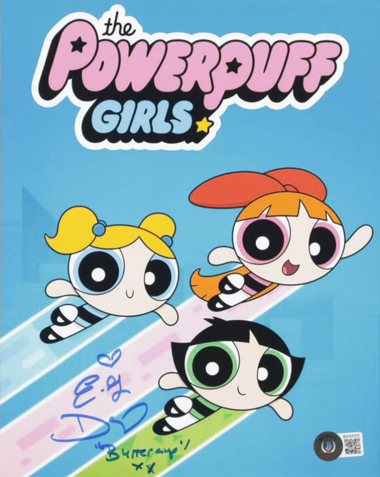 The Powerpuff Girls 8x10 signed by E.G. Daily The Powerpuff Girls