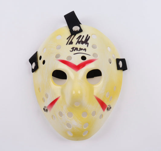 Friday The 13th Mask signed by Kane Hooder-2 Friday the 13th