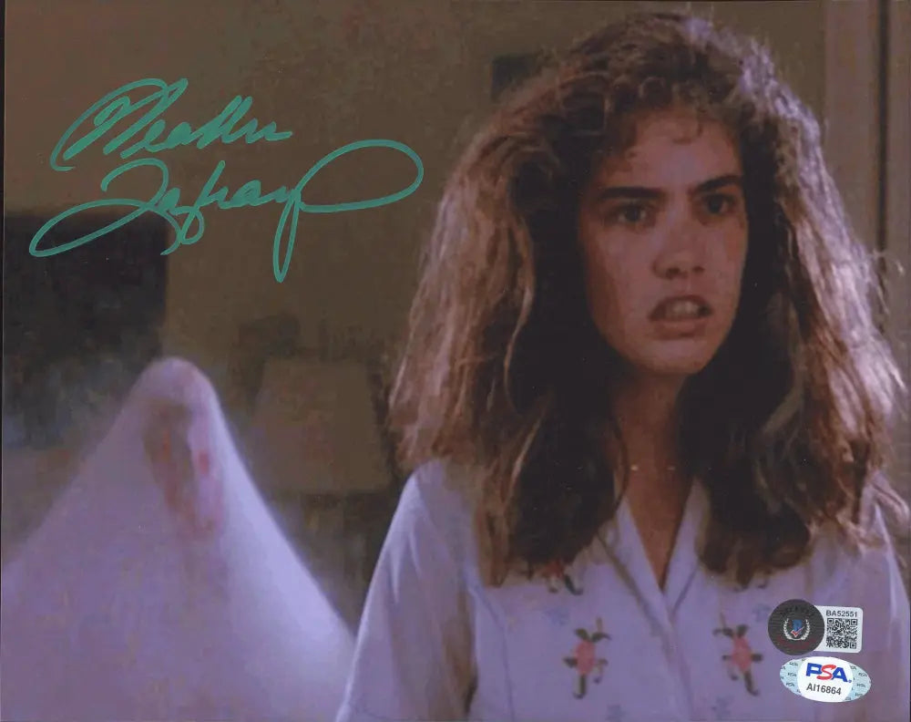 Heather Langenkamp, signed 8x10, A Nightmare on Elm St - FansFirst