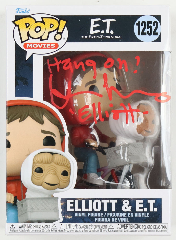 Henry Thomas Signed "E.T. The Extra-Terrestrial" Elliott & E.T. #1252 Funko Pop! ET