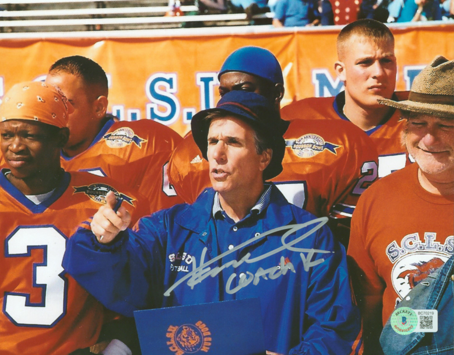 Henry Winkler Signed The Waterboy - Coach K The Waterboy