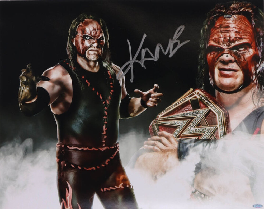 Kane Signed WWE 8x10 WWE