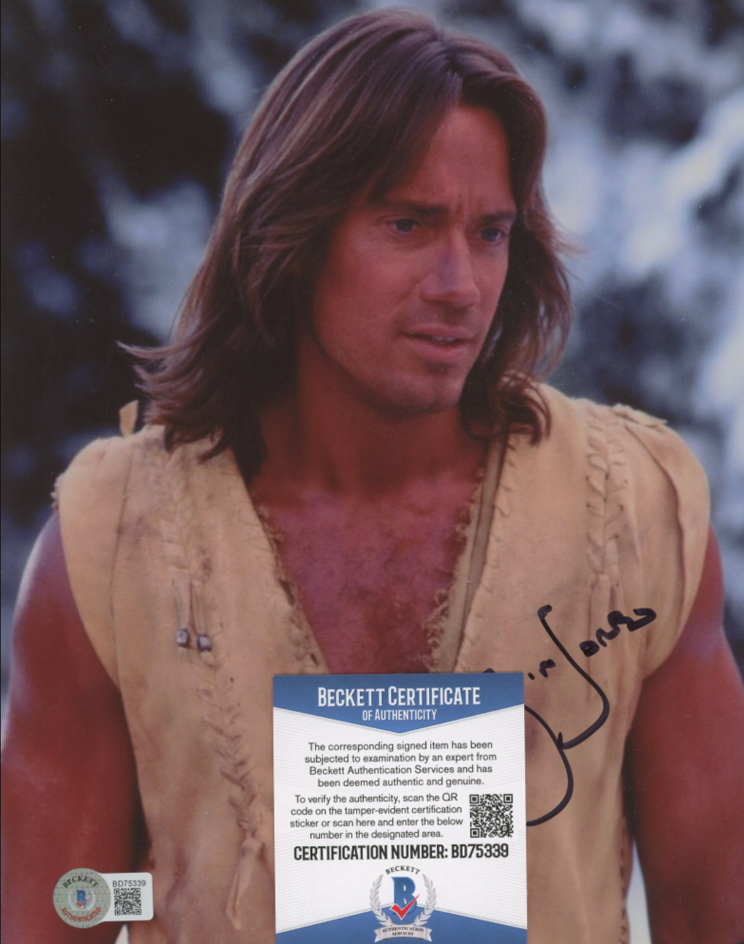 Kevin Sorbo Signed Hercules The Legendary Journeys Hercules the Legendary Journeys