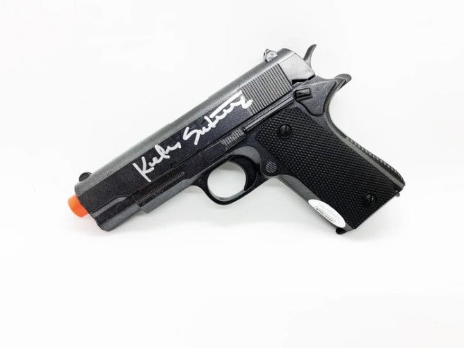 Kiefer Sutherland hand signed autographed Airsoft gun 24. Agent Jack Bauer - FansFirst