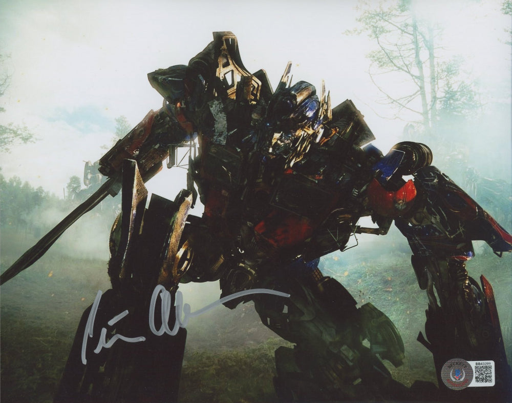 Peter Cullen Hand Signed Autograph Transformers Optimus Prime 8x10 Image Transformers