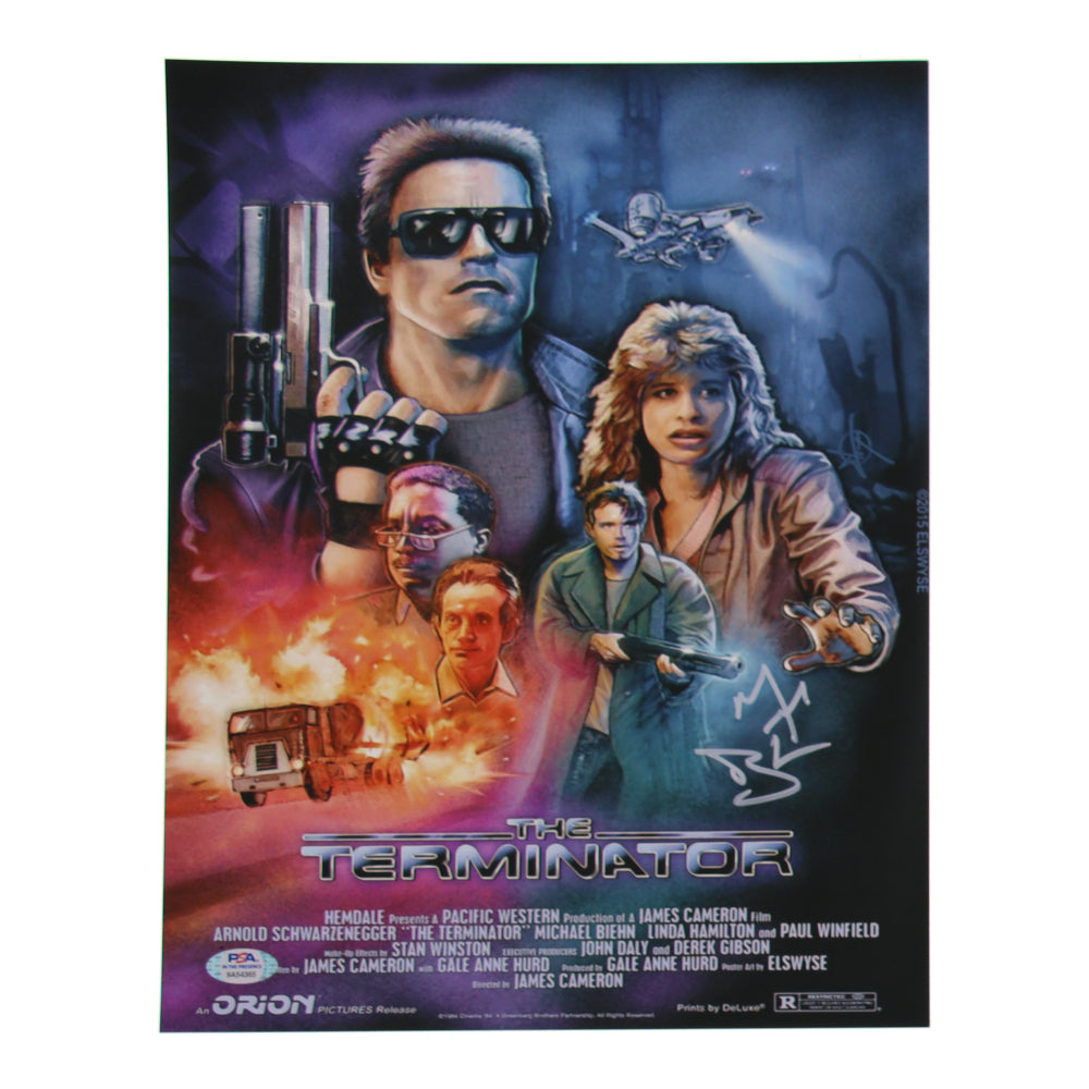 Michael Biehn Signed "The Terminator" 11x14 The Terminator