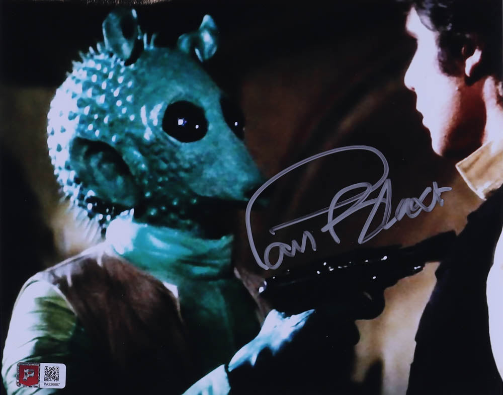 Star Wars Episode: IV A New Hope Signed By Paul Blake (Greedo) Star Wars