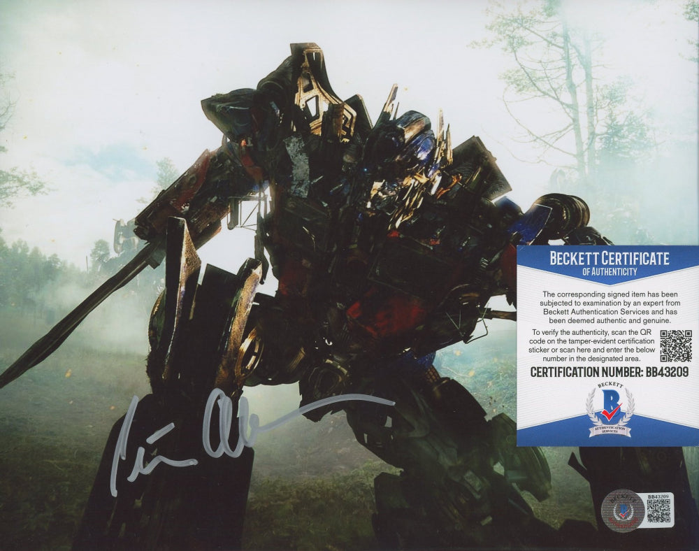 Peter Cullen Hand Signed Autograph Transformers Optimus Prime 8x10 Image Transformers