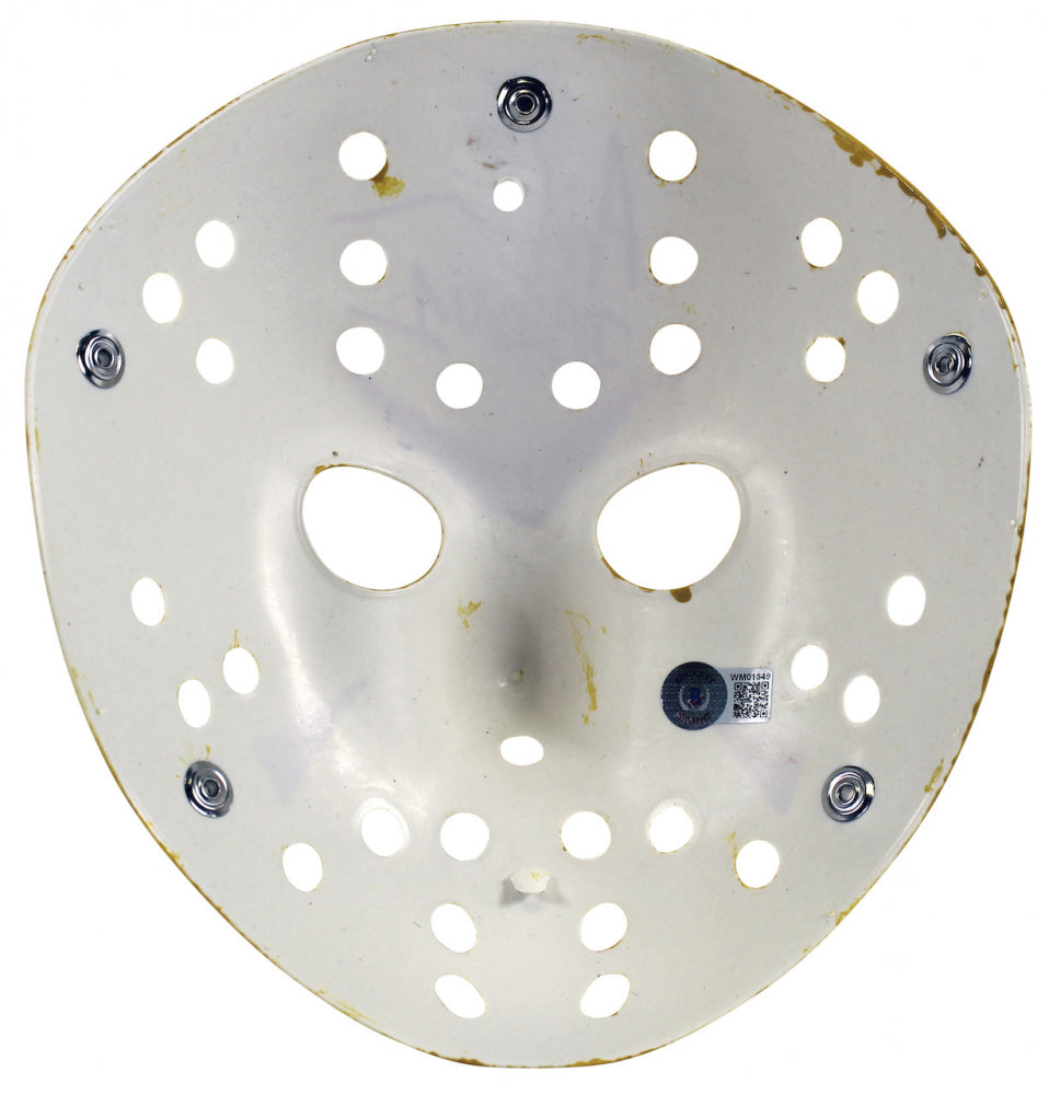 Friday The 13th signed Hockey Mask Ari Lehman Friday the 13th