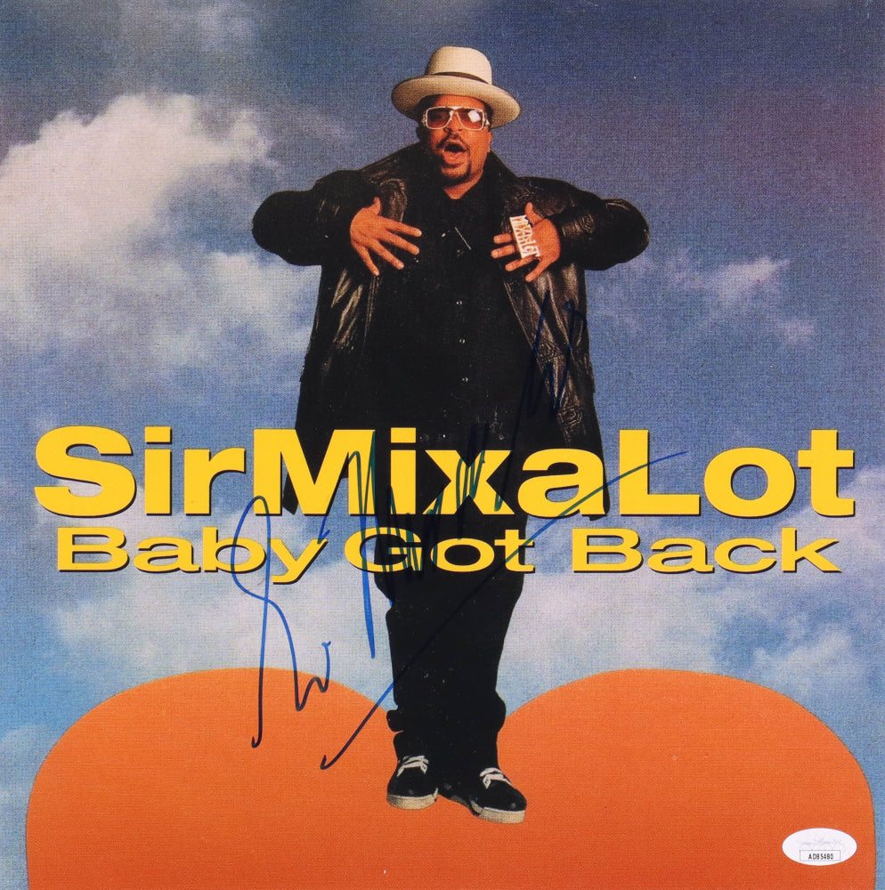 Sir Mix-a-Lot Signed 12x12 Photo (JSA) SirMixaLot