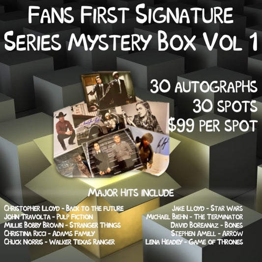 2023 Fans First Signature Series Mystery Box Vol 1 Mystery Box