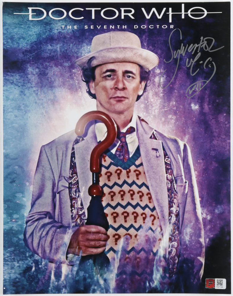 Sylvester McCoy Signed "Doctor Who" 11x14 Doctor Who