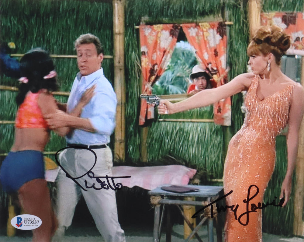 Gilligan's Island 8x10 dual signed by Tina Louise & Dawn Wells Gilligan's Island