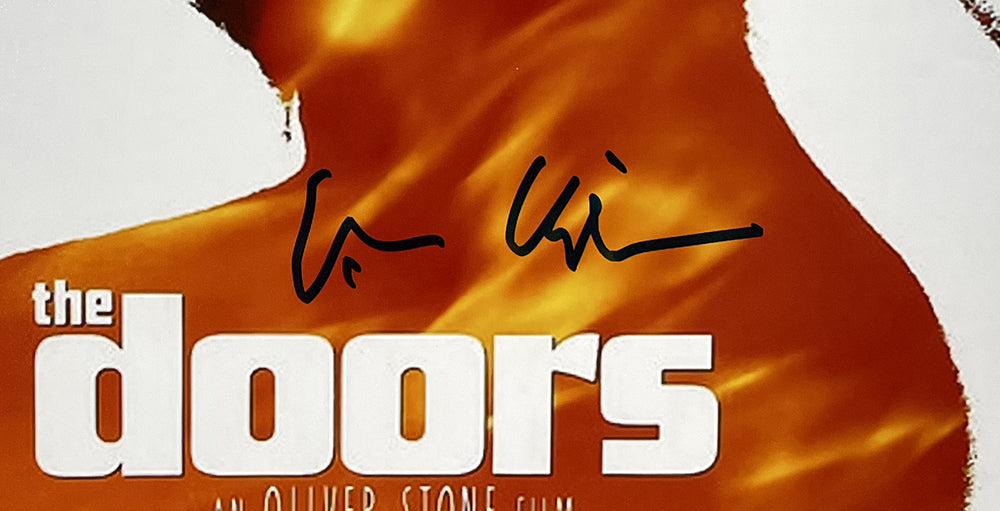 The Doors 11x17 poster signed by Val Kilmer The Doors