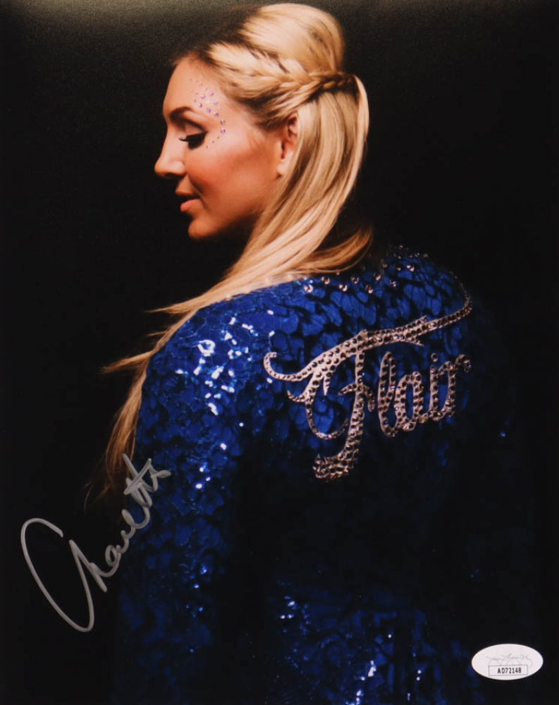 WWE - Charlotte Flair Signed 8x10 WWE