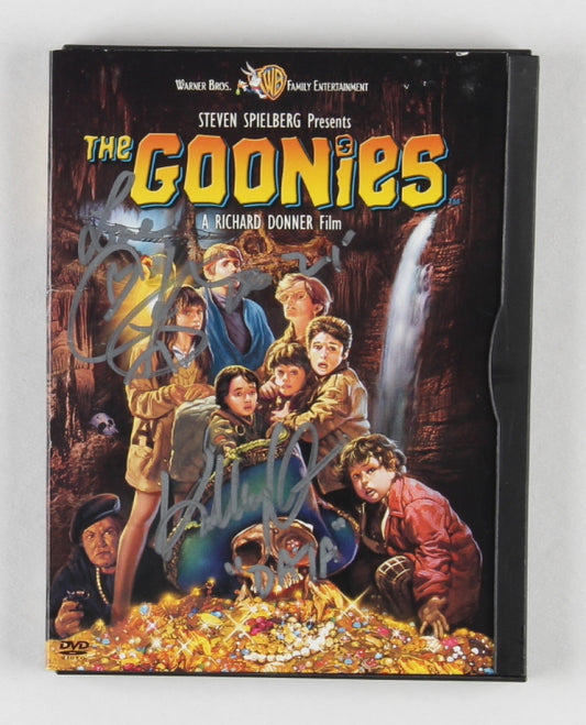 The Goonies Signed DVD The Goonies