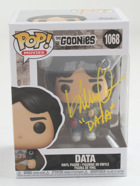 Jonathan Ke Quan Hand Signed Autograph Goonies Funko Pop Vinyl The Goonies