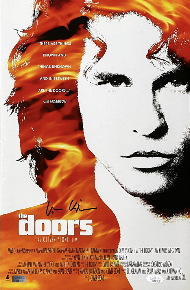 The Doors 11x17 poster signed by Val Kilmer The Doors