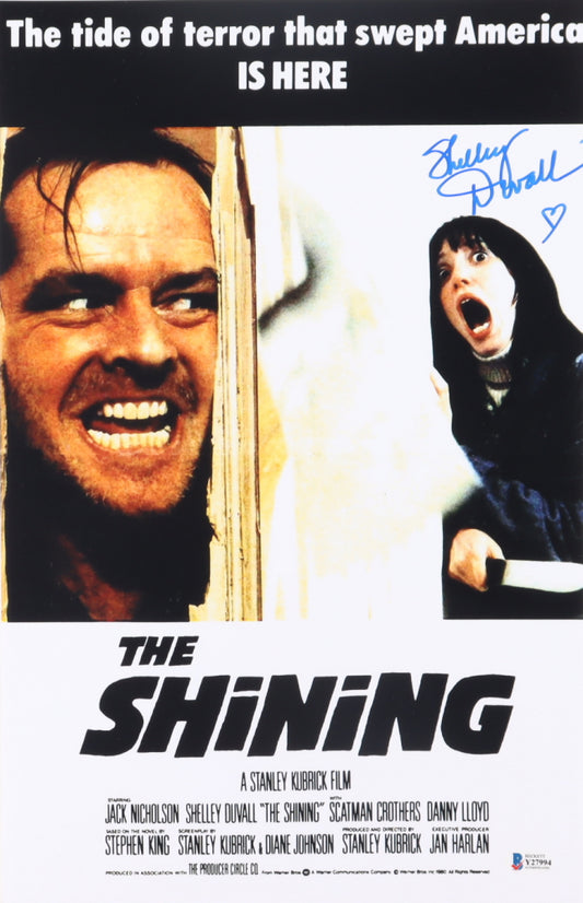 The Shining 11x17 poster signed by Shelly Duvall The Shining