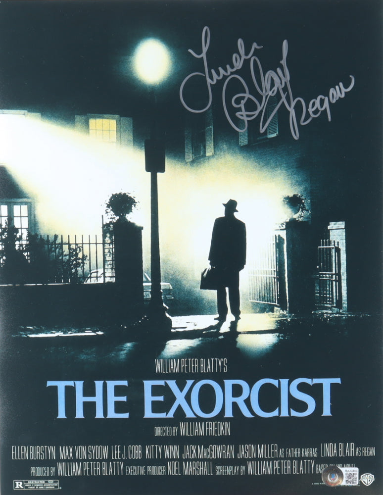 The Exorcist 11x14 Poster signed by Linda Blair The Exorcist